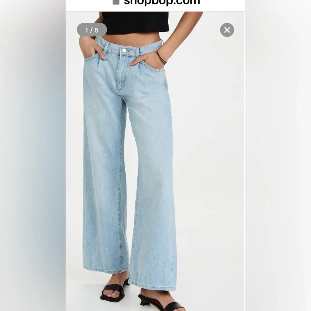 DL1961 Isabel Wide Leg Jeans | Size 27 - Picture 3 of 12